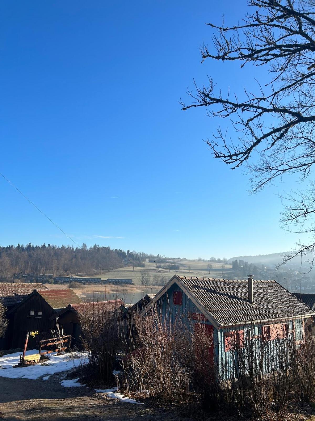 La Parenthese Vue Lac Les Grangettes 외부 사진