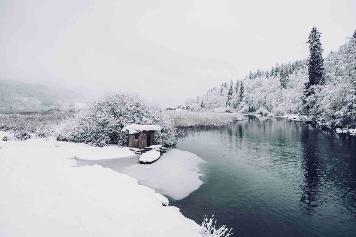 La Parenthese Vue Lac Les Grangettes 외부 사진