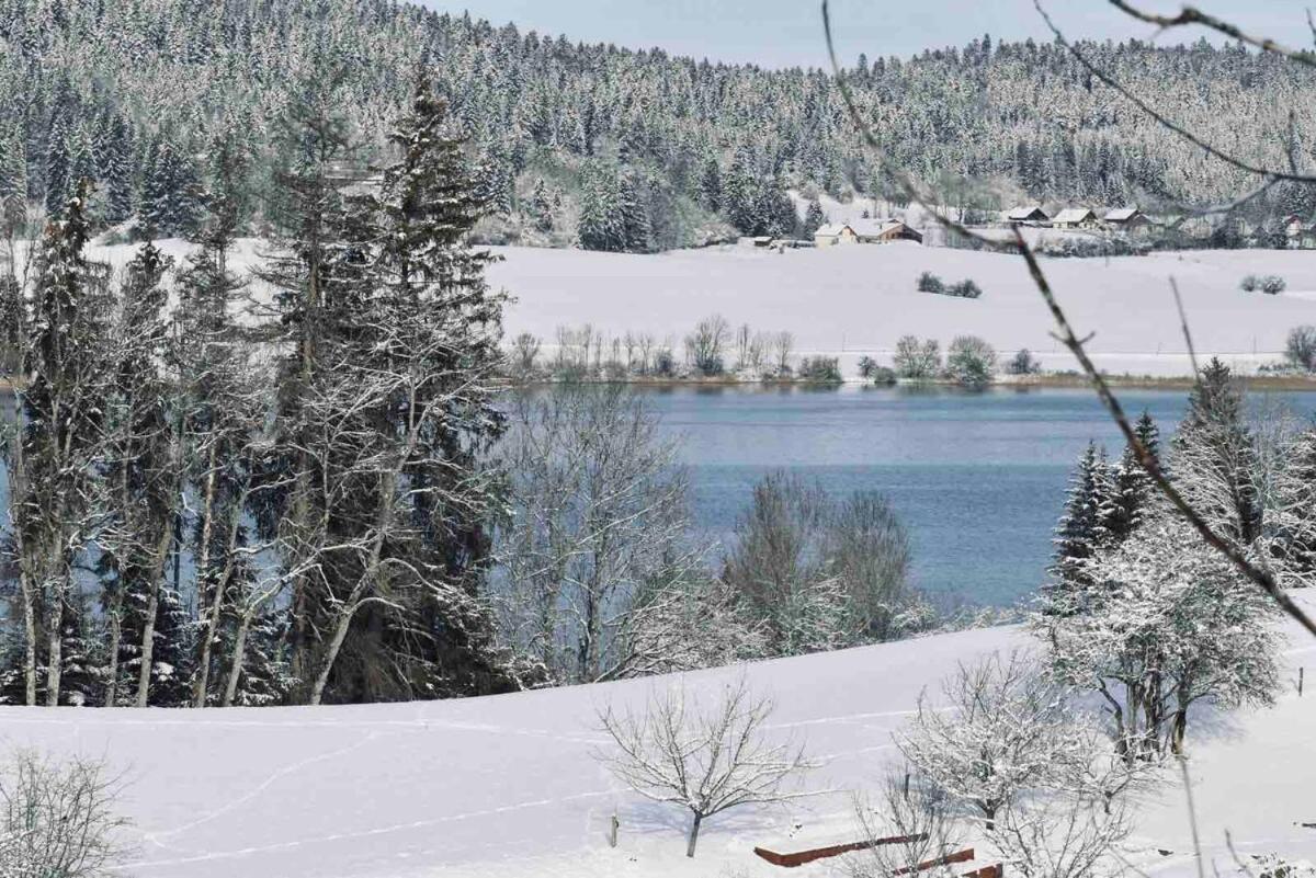 La Parenthese Vue Lac Les Grangettes 외부 사진