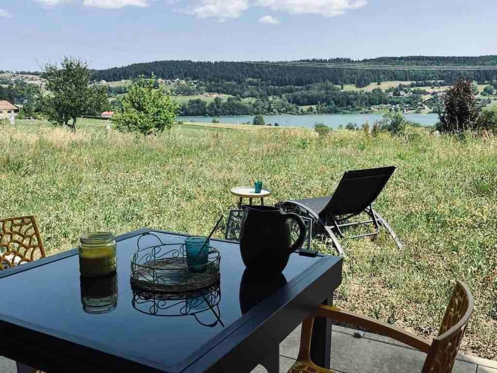 La Parenthese Vue Lac Les Grangettes 외부 사진