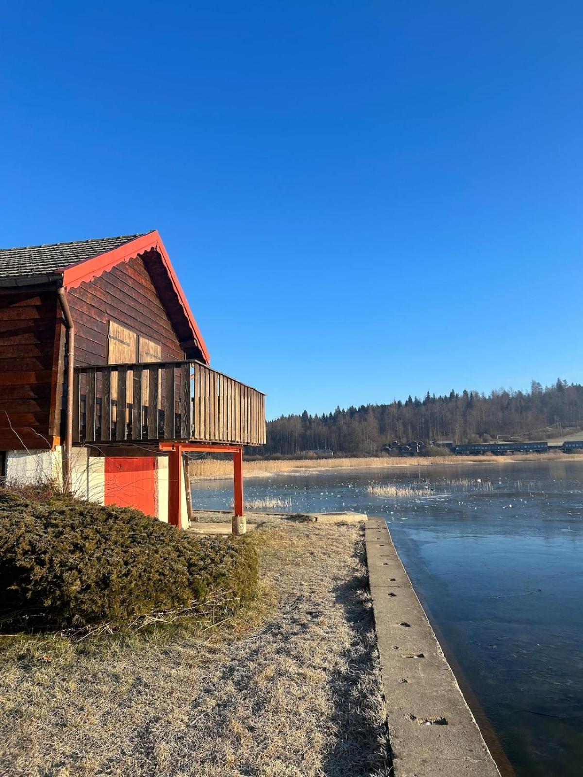 La Parenthese Vue Lac Les Grangettes 외부 사진